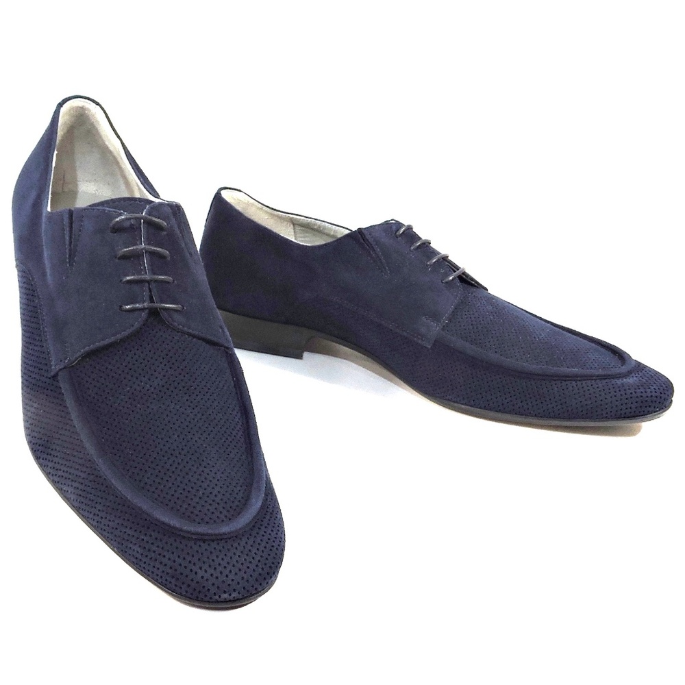 GOODMAN 🇮🇹 MEN'S NAVY BLUE SUEDE COMFORT SUMMER SHOES